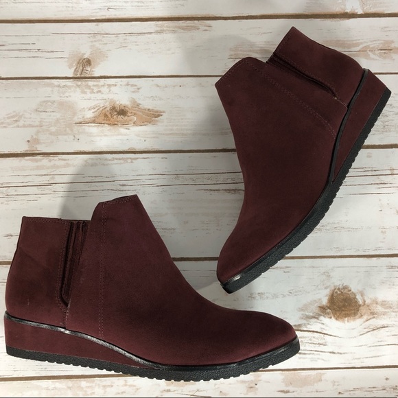 Franco Sarto Shoes - Franco Sarto Suede Wedge Boot NEW